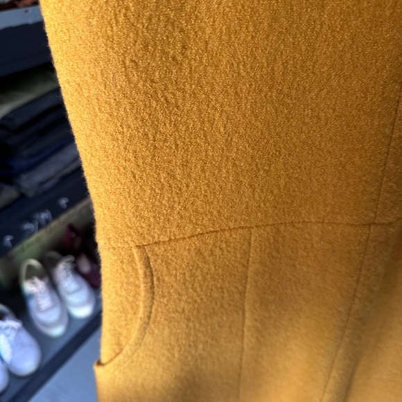 Anthropologie sparrow NWT mustard yellow dress size XS - Picture 3 of 5